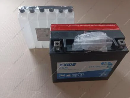 Аккумулятор 18Ah-12v AGM (175х87х155) L, EN270 EXIDE ETX20H-BS