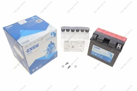Аккумулятор 6Ah-12v Exide AGM (113х70х105) R, EN100 EXIDE ETZ7-BS