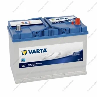 Аккумулятор 95Ah-12v BD(G7) (306х173х225),R,EN830 Азия Varta 595 404 083