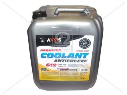 Антифриз YELLOW G12 Сoolant <AXXIS> (желтый) (Канистра 10кг) AXXIS Польша 48021029829