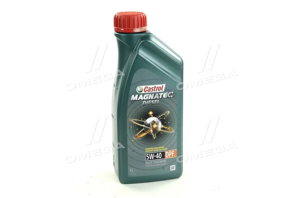 Масло моторн. Magnatec Diesel 5w-40 DPF (Канистра 1л) Castrol 156EDC (фото 1)
