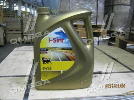 Олива моторна I-Sint 0W-20 SN RC, ILSAC GF-5 (Каністра 4л) Eni 104497