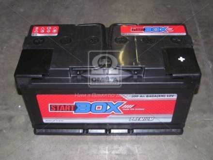 Аккумулятор 100Ah-12v Premium (352x175x190),R,EN840 StartBOX 52371100364 (фото 1)