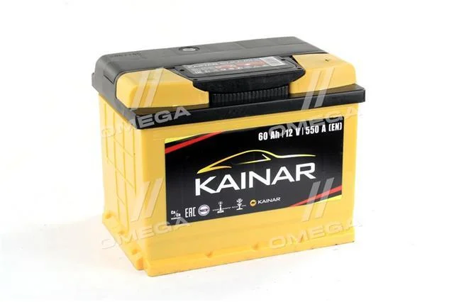Аккумулятор 60Ah-12v Standart+ (242х175х190),R,EN540 KAINAR 060 261 0 120 ЖЧ (фото 1)
