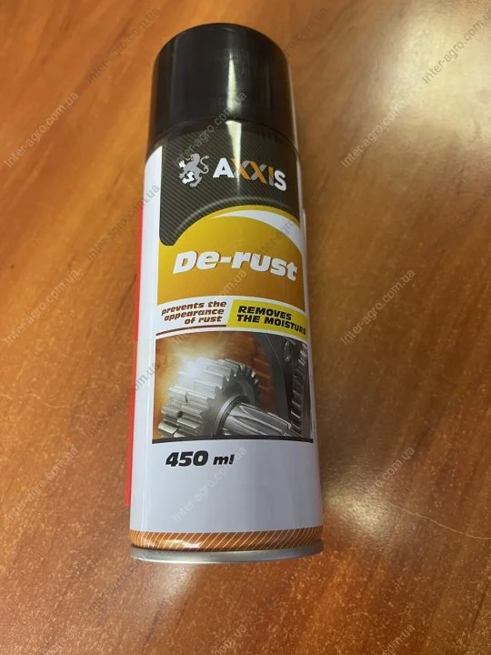 Смазка проникающая универсальная (аналог WD-40) 450ml (AXXIS) AXXIS Польша VSB-068 (фото 1)
