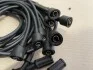 Провод зажигания ЗИЛ 130, ГАЗ 53, 3307 СИЛИКОН черный (комплект 9 шт) DETALKA 130-3707080 (фото 2)
