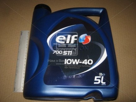 Олива моторна Evolution 700 STI 10W-40 (SN) (Каністра 5л) Elf 201554