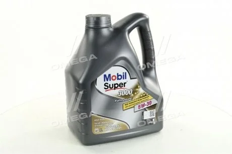 Масло моторное SUPER 3000 5W-30 Formula FE (Канистра 4л) MOBIL 151526