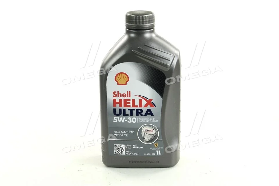 Масло моторн. SHELL Helix Ultra SAE 5W-30 SL/CF (Канистра 1л) Shell 4107153 (фото 1)