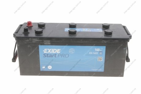 Аккумулятор 140Ah-12v Start PRO (513х189х223),L,EN800 EXIDE EG1403