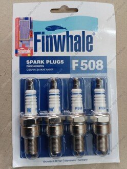 Свеча зажигания ВАЗ 2108-2109 (компл.4 шт) (FINWHALE) Finwhale, Германия F508