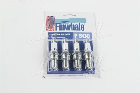 Свічка запалювання ВАЗ 2108-2109 (компл.4 шт) (вир-во FINWHALE) Finwhale, Германия F508