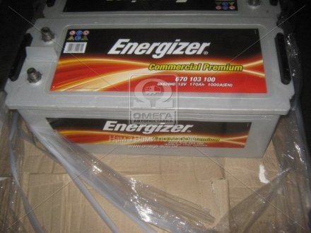 Аккумулятор 170Ah-12v CP (513х223х223), L,EN1000 Energizer 670 103 100