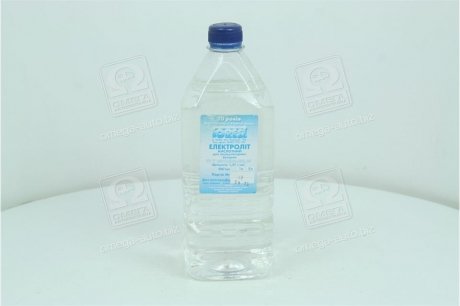 Электролит для аккумулятора пласт.кан. 1 л. (Украина) Э 1,26-1,27 (фото 1)