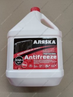 Антифриз Аляска ANTIFREEZE-40 (червоний) Каністра 10л/9,83кг АЛЯSКА 5528 (фото 1)