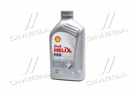 Олива моторна Helix HX8 SAE 5W-40 SN/CF (Каністра 1л) Shell 4107484