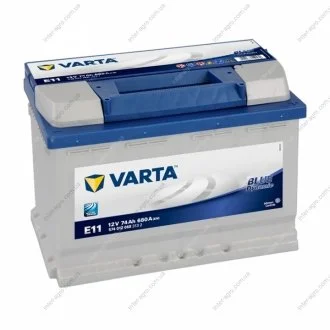 Аккумулятор 74Ah-12v BD(E11) (278x175x190),R,EN680 Varta 574 012 068
