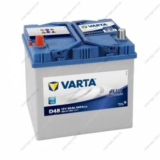 Аккумулятор 60Ah-12v BD(D48) (232х173х225),L,EN540 Varta 560 411 054