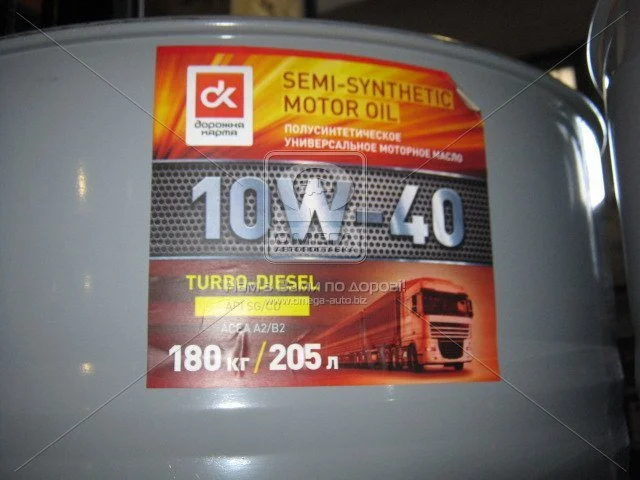 Масло моторн. <ДК> 10W-40 TURBO-DIESEL SG/CD (Бочка 200л) Дорожня карта 41071001571 (фото 1)