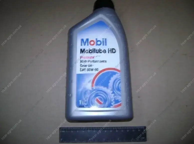 Олива трансміс. Mobilube HD 80W-90 API GL-5 (Каністра 1л) MOBIL 414202 (фото 1)