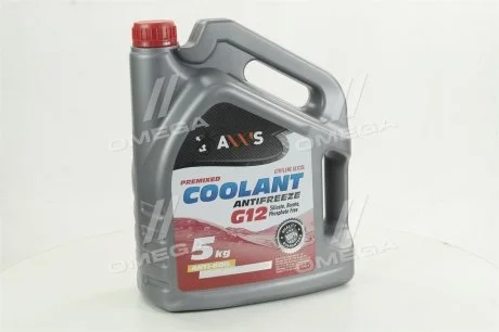 Антифриз RED G12 Сoolant <AXXIS> (красный) (Канистра 5кг) AXXIS Польша 48021029822