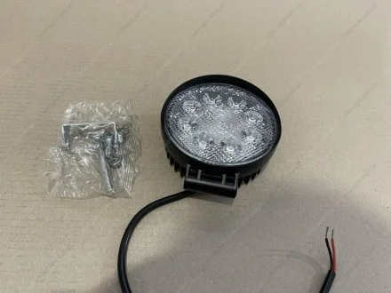 Фара LED круглая 24W, 8 ламп, 110*128мм, широкий луч <ДК> Дорожня карта DK B2-24W-A FL