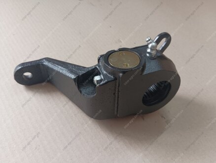 Рычаг регулировочный МАЗ кривой самоподводящий (мелкий шлиц) левый (трещетка) (ДК) Дорожня карта 54321-3502135
