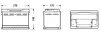 Аккумулятор 74Ah-12v EXCELL (278х175х190), R, EN680 EXIDE EB740 (фото 2)