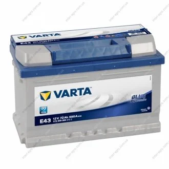 Аккумулятор 72Ah-12v BD (278х175х175), R, EN 680 Varta 572 409 068