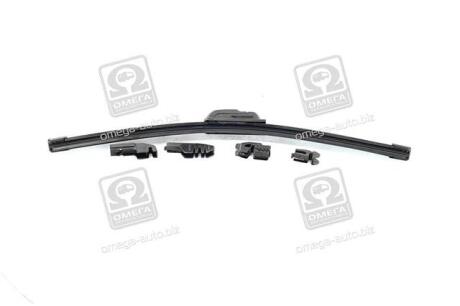 Щітка склоочисн. б/каркасна 400мм. (4 адаптера) <ДК> Дорожня карта HW410FL