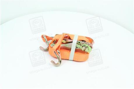 Стяжка вантажу, 1.5t. 27mm.x5m.(0.5+4.5) метал. ручка <ДК> Дорожня карта DK-3941