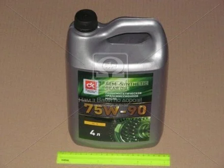 Масло трансмисс. <ДК> SAE 75W-90, API GL-5 (Канистра 4л) Дорожня карта 4102981308 (фото 1)