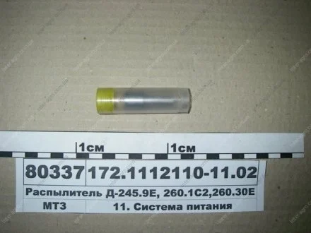 Распылитель Д 260.10,262S2,263S2 (пр-во АЗПИ, г.Барнаул) Алтайский завод прецизионных изделий (АЗПИ) 172.1112110-12.02