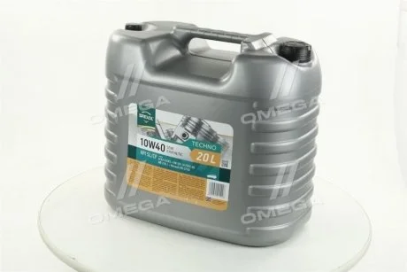 Олія моторна TECHNO 10W40 SL/CF (Каністра 20л) BREXOL 48391051011