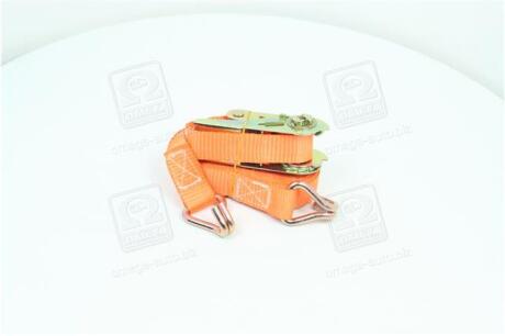 Стягування вантажу, 1t. 25mm.x6m.(0.5+5.5) метал. ручка <ДК> Дорожня карта DK-3939