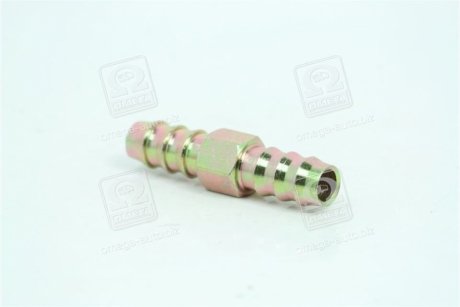 Соединитель 12мм зубчатый для трубки (металл) RIDER RD 01.01.57 (фото 1)