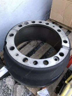 Барабан гальмівний МАЗ (дискові колеса) 10 шпильок RIDER 64221-3502070-03