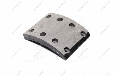 Накладка тормозная МАЗ Зубренок передняя сверленая ТРИБО 4370-3501105