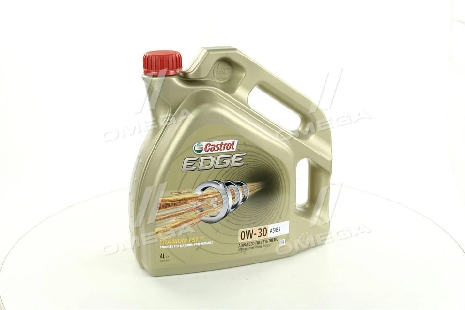 Масло моторное EDGE 0W-30 A5/B5 (Канистра 4л) Castrol 15F6A5 (фото 1)