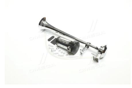 Сигнал дудка з компресором 1шт метал 400мм 12V <ДК> Дорожня карта SL-1019M