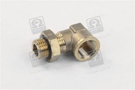 З'єднувач двійник кутовий M16x1,5*М16х1,5 RIDER RD 01.01.50