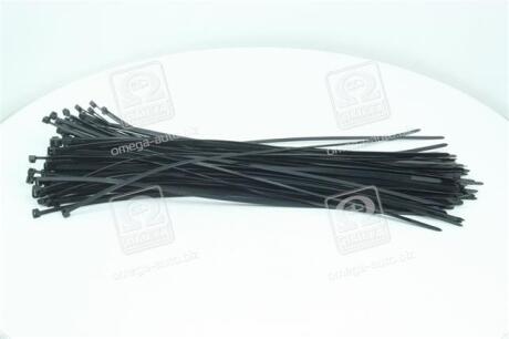 Хомут пластиковий 4.5 х400мм. чорний 100шт./уп. <ДК> Дорожня карта DK22-4.5х400BK