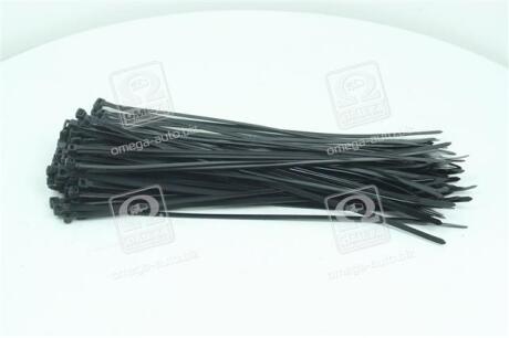 Хомут пластиковий 4.5 х300мм. чорний 100шт./уп. <ДК> Дорожня карта DK22-4.5х300BK