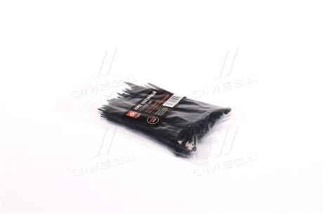 Хомут пластиковий 2.5 х100мм. чорний 100шт./уп. <ДК> Дорожня карта DK22-2.5х100BK