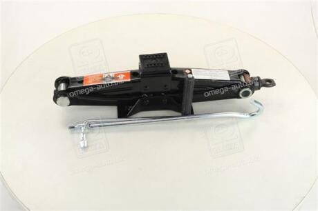 Домкрат механічний 1т. 100/350мм. з гумкою <ДК> Дорожня карта DK52-103A