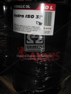 Олія гідравл. Hydro ISO 32 (Каністра 60л)) AXXIS Польша 48021043921 (фото 1)