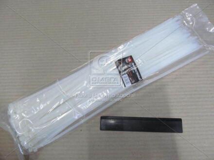 Хомут пластиковий 4.5 х400мм. білий 100шт./уп. <ДК> Дорожня карта DK22-4.5х400WT