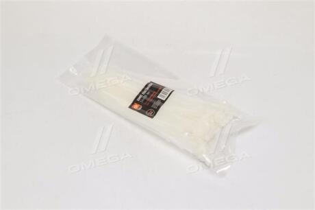 Хомут пластиковий 3.6 х200мм. білий 100шт./уп. <ДК> Дорожня карта DK22-3.6х200WT