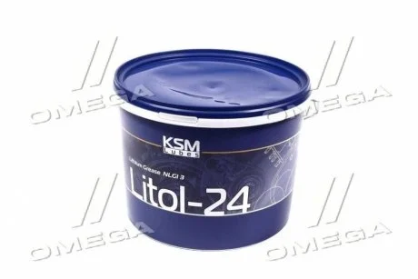Смазка Литол-24 КСМ-ПРОТЕК (ведро 9кг) KSM PROTEC 4820152380678