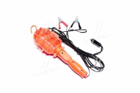 Ліхтар переносний, прикурювач+клеми, 5м., <ДК> Дорожня карта DK36-125